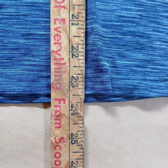 Lady Hagen V-Neck T-Shirt Womens Medium Blue Collared Golf Tennis Sport Tee - Picture 9 of 9